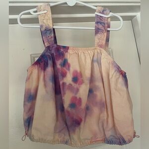 Zara Multicolor Tie-Dye Top size 10